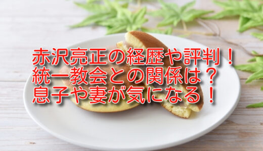 赤沢亮正の経歴や評判！統一教会との関係は？息子や妻が気になる！